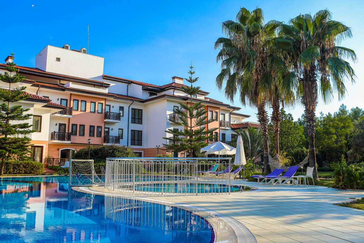 Carefree pool palm