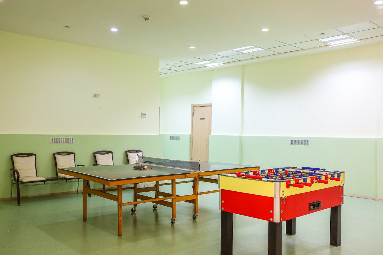 Carefree table tennis