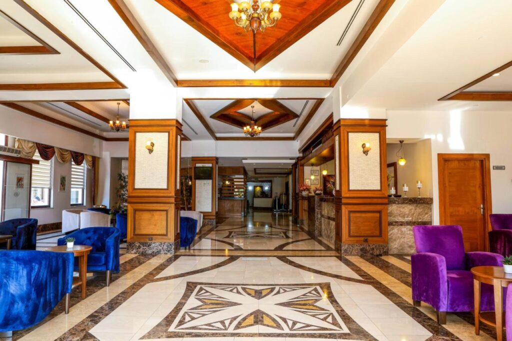 Resort lobby
